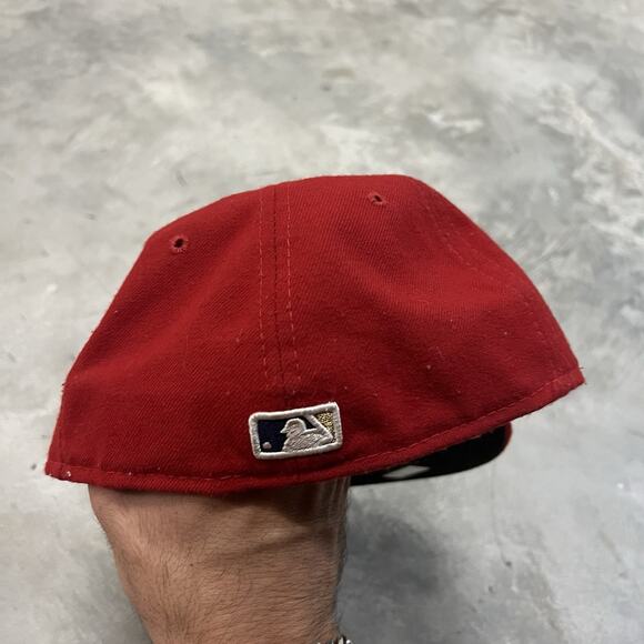 WASHINGTON NATIONALS Hat Cap MLB New Era 59FIFTY Red Fitted 7 1/4 - Picture 5 of 8